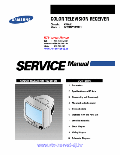 SAMSUNG CZ20F12TSXVXEH service manual